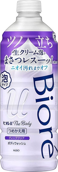 Kao Biore U身體泡沫類型深層草藥新鮮香氣440ml