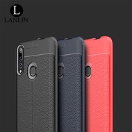 LANLINกันกระแทกเคสโทรศัพท์สำหรับHuawei Y9 2019 Y9 2018 Y9 Prime 2019หรูหราหนังนุ่มซิลิโคนโทรศัพท์สำห