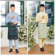 BAJU MELAYU ALIFF SLIM FIT JELITA WARDROBE-BAJU RAYA LELAKI 2022