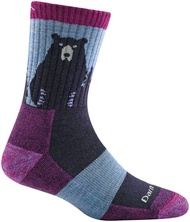 Darn Tough Bear Town Micro Crew Lightweight with Cushion Sock - Women's