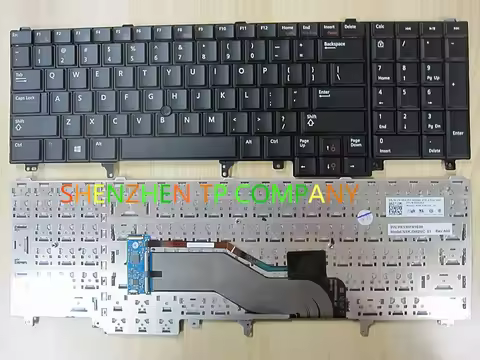 USED US keyboard For Dell Latitude E6520 E6530 E6540 E5520 E5520M E5530 Precision M4600 M4700 M6600 