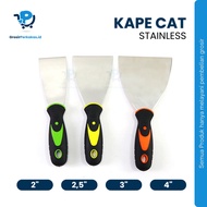 [12PCS] Stainless Steel Fiber Handle Paint Scraper - CAB Putty Paint Scraper - 2"-4 Inch Scraper Scr