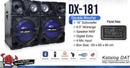terlaris Speaker aktif pasif dat 18 inch dx181 original sound system