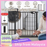 Mafababe 3 Locks 75cm-300cm Baby Safety Gate Door Fence Auto Lock Safety Door Gate Pagar Bayi/ Pagar