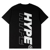 New Ready HYPE Stock Malaysia Unisex T-Shirt Size 2-10XL (260GSM 100%cotton)