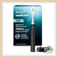 飛利浦 Philips Sonicare 4100 系列電動牙刷，黑色HX3681/24，帶壓力傳感器的可充電電動牙刷，聲波充電電動牙刷，智能計時器，敏感牙齒，USB插頭充電，唔需用轉換插，原裝正品