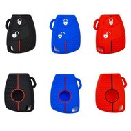 Suitable for Mercedes-Benz Benz E280 Three-Button Honeycomb Pattern Silicone Key Case Mercedes-Benz 