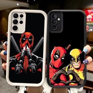 TS-54 Deadpool Wolverine Shockproof Casing for Samsung A55 A54 M15 S25 S24 S21 FE Ultra