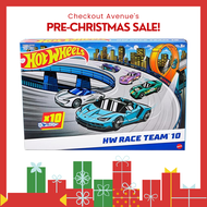 Hot Wheels Toy Cars, 10-Pack of Race Cars, Includes 1:64 Scale Corvette, Lamborghini, McLaren & Hot 