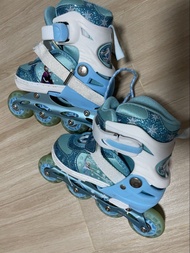 Frozen 兒童直排輪滑冰鞋 Roller
