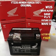 Battery Yuasa bateri 100% original YTZ5 W125/S Alpha future 125/Fi Dash V1 /2 Wave 125i 135LC V2 Y15