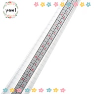 YEWW Ring Mandrel, Metal 2 Scales Ring Sizer, Professional Finger Measuring Stick Ring Making