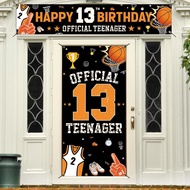 13th Birthday Decorations Kit, Happy 13th Birthday Decoration for Boys, Official Teenager 13 Year Ol