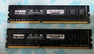 KLEVV DDR3 1600MHz CL9 8GB RAM (2條, Total 16GB) (不包好壞)