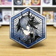 Logos Etching Badge Tomorrow's Ark Merchandise s Metal Badge Ai Ennier Game Merchandise Accessories/