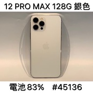 IPHONE 12 PRO MAX 128G SECOND // SILVER #45136