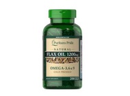 Puritan’s Pride Natural Flax Oil 1200mg 純亞麻籽油 軟膠囊 200粒 【025077133222】