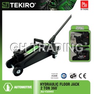 TEKIRO Hydraulic Floor Jack 2 Ton 360° Dongkak Buaya