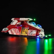 LocoLee Light Compatible with Lego Gunship of the Coruscant Guards, LED Lighting Compatible with Leg