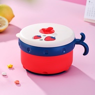 MamyKids กล่องข้าวใส่อาหารเด็กสแตนเลส 316 พกพา ก้นดูดโต๊ะ ถ้วยข้าวเด็ก เก็บความร้อนได้