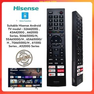 Original HISENSE ANDROID SMART TV REMOTE CONTROL (ERF3K80H) With Voice Function.