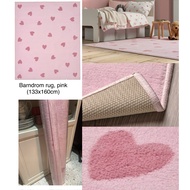Ikea Barndrom Rug, Pink (133x160cm)