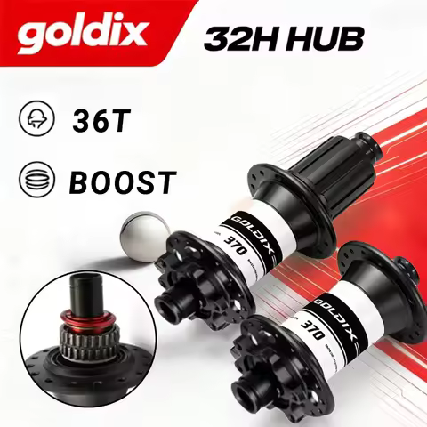GOLDIX M370 32H MTB Hub 36T Ratchet 32 holes Boost Cube Sealed Bearing Rear 12x148 Front 15x110 HG X