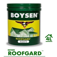 4 LITERS / 1 GALLON ROOFGUARD BOYSEN | WATERBASE PAINT FOR METAL / ROOF