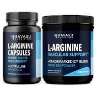 L Arginine Capsules and L Arginine Powder | Ultimate Male Pre Workout Supplements | Nitric Oxide Boo