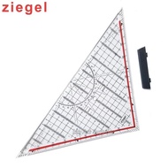 Segitiga Pegangan Ziegel Penggaris Segitiga Ori / Mor 30 Cm/ Germany
