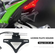 For KAWASAKI NINJA 636 ZX 6R ZX6R ZX-6R 636 2024 2025 Motorcycles Foldable Tail Tidy License Plate H