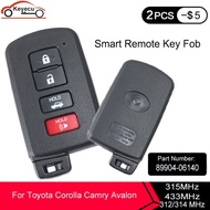 KEYECU OEM Smart Remote Key 8A Chip 4B for Toyota Corolla Camry Aval