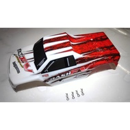 wltoys a979b @ a979 red white body shell canopy