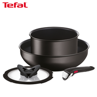 Tefal Ingenio 靈巧疊疊鑊黑色4件裝 L7639193