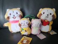 FuRyu puchi Rascal 浣熊拉斯卡爾景品毛公仔及吊飾掛件