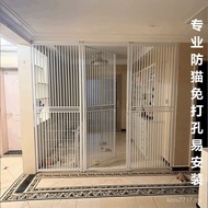 Prevent Perforation Fence Pet Indoor Cat Cat Balcony Door Baffle Fence Ventilation Fence E5K3