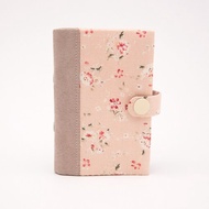 A Book 卡片套-粉橘小花