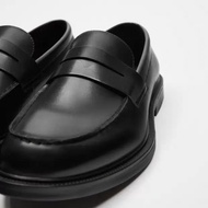 Spain Genuine ZARAˉ Family New Zarzcxy Mens Shoes Brown Antique Finish Boat Shoes Loafers 1260382010