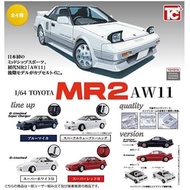Toys Cabin 1/64 TOYOTA MR2 AW11 × All 4 types set Full Comp Gacha Gacha Capsule Toy
