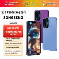 [New] Android Smartphone Galaxy S30 Student Phone 16GB RAM+1TB ROM Cheap Gaming Phone