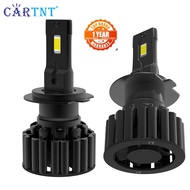 CarTnT 1ไฟรถคู่ LED H4 H7 H1 LED Canbus 100W 20000LM H8 H3 H9 H11 HB3 9005 HB4 9006 LED ไฟหน้าอัตโนม