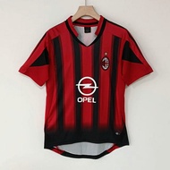 04/05 MIL Home Retro Soccer Jersey Top Quality Jerseys KAKA Football Shirt