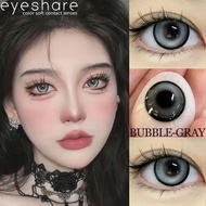 [COD] Eyeshare Softlens Bubble Lensa Kontak  Ukuran Besar 14.5mm Softlens universal  grey