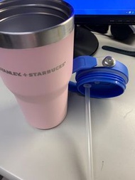Starbucks Stanley 不鏽鋼吸管杯591ml粉