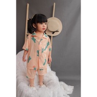 Daily set anak / set rayon / daily wear /baju anak / piyama rayon /