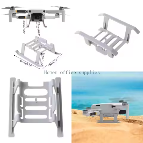 K43B Foldable Landing Gear for for Mavic Mini 1 2 Quick Release Height Extender Leg Body Gimbal Prot