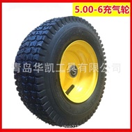 Inflatable Pneumatic wheels、Tire Inflator Lawn Mower Garden Tool131-inch Tool Cart5.00-613x5.00-6 NP