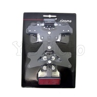 Y.S Rizoma PT204B Black YZFR6/R6/YZF-R6 Rear Card Holder/Short Card Holder/Big Card Holder 06-16