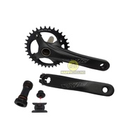 Crankset Crank MTB Single Speed Raze 34T Hollowtech 2 Happy Cycling