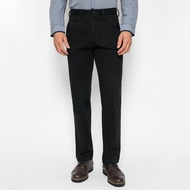 LGS - Casual Black Chinos Regular Fit Trousers - LECT.777.015.333.7C